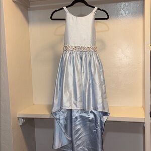 Elegant Blue Kids Formal Dress